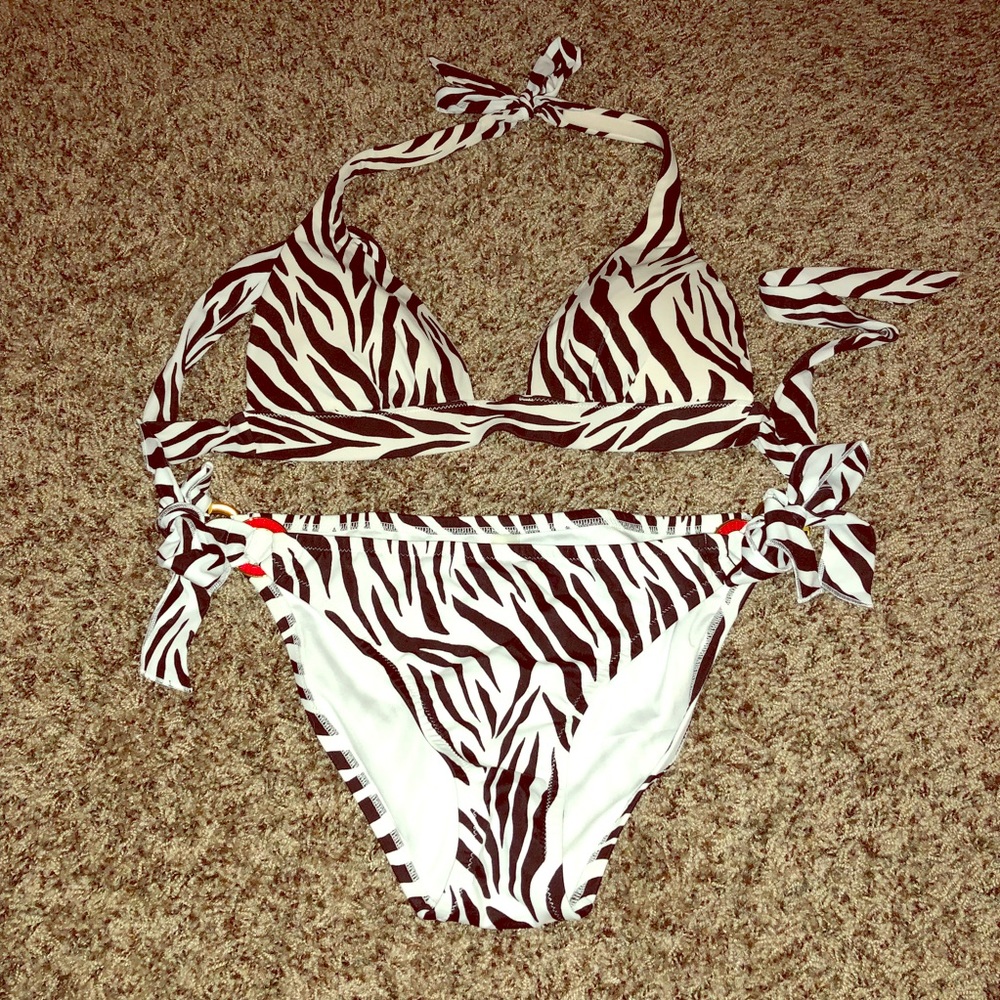 VS zebra print bikini